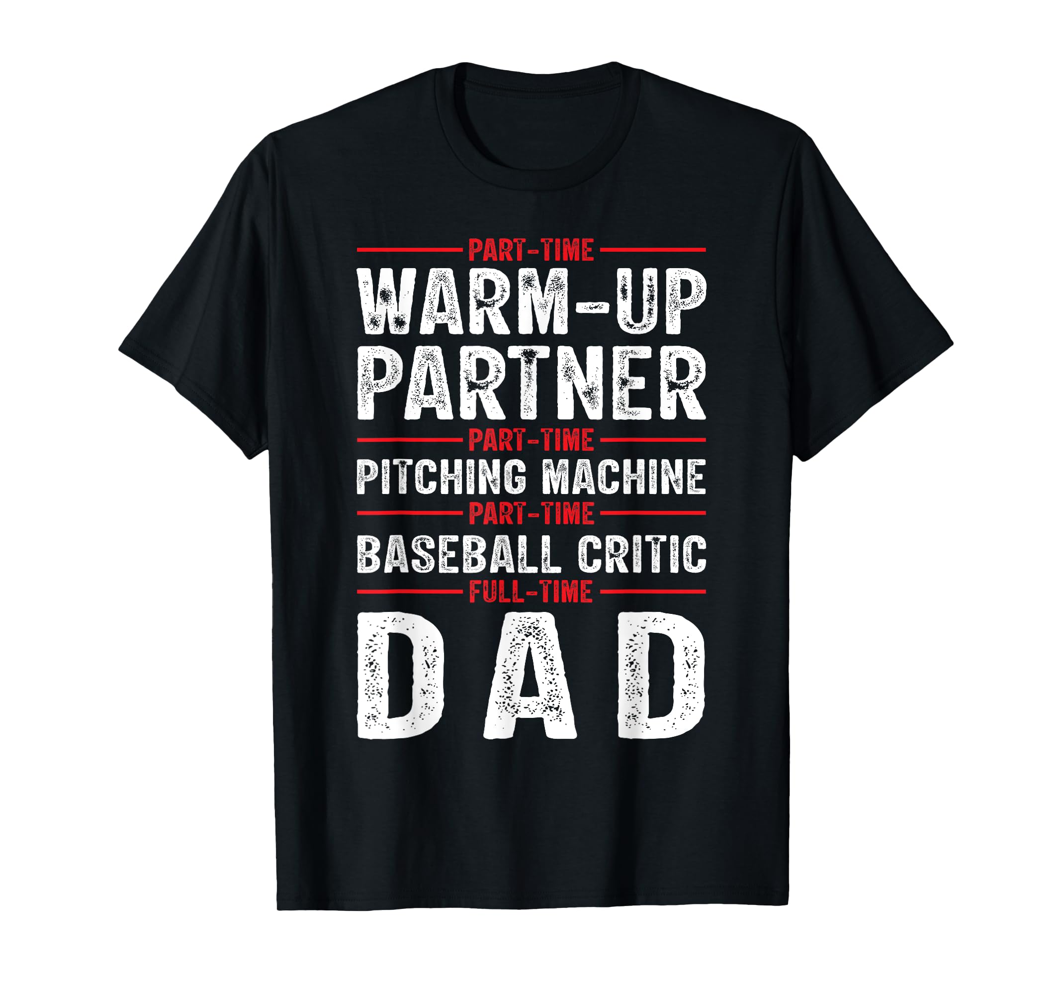 Baseball Dad T-Shirt - Novelty Apparel for Adults - T-Shirt, Sweatshirt, Hoodie