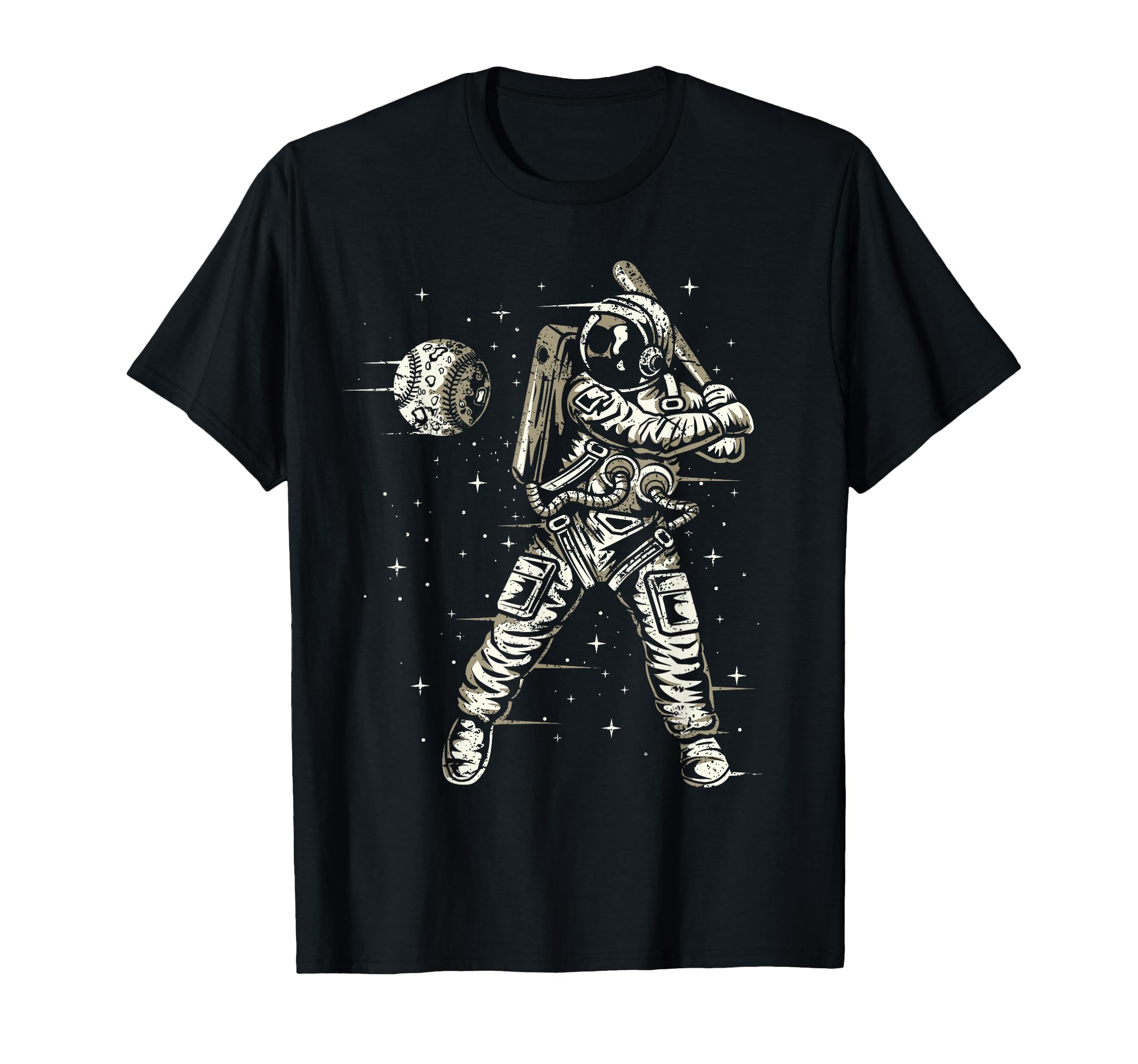 Funny Astronaut Space Baseball T-Shirt - Streetwear Style for Adults - T-Shirt, Sweatshirt, Hoodie