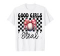 Baseball Mom Mothers Day Coquette Bow Good T-Shirt - Trendy Graphic Unisex - T-Shirt, Sweatshirt, Hoodie