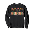 Boho Floral Homeschool Mom Gift Sweatshirt - Graphic Print Unisex - T-Shirt, Sweatshirt, Hoodie