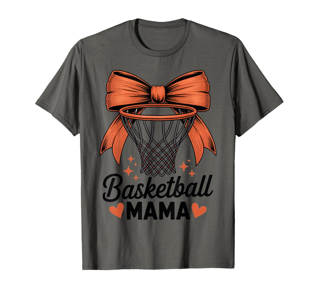 Basketball Mama Proud Sports Moms T-Shirt - Aesthetic Graphic Men Women - T-Shirt, Sweatshirt, Hoodie