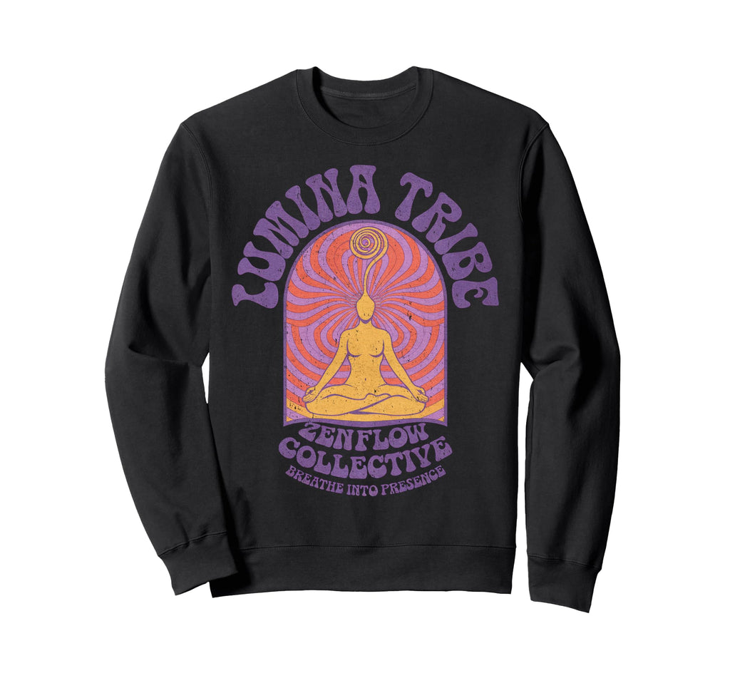Aesthetic Streetwear Yoga Sweatshirt - Fun Novelty Design for Adults - T-Shirt, Sweatshirt, Hoodie