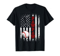 Baseball Pawpaw American Flag Funny T-Shirt - Streetwear Style for Adults - T-Shirt, Sweatshirt, Hoodie