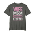 Cricket Wife Mom Baseball Legend T-Shirt - Streetwear Style for Adults - T-Shirt, Sweatshirt, Hoodie