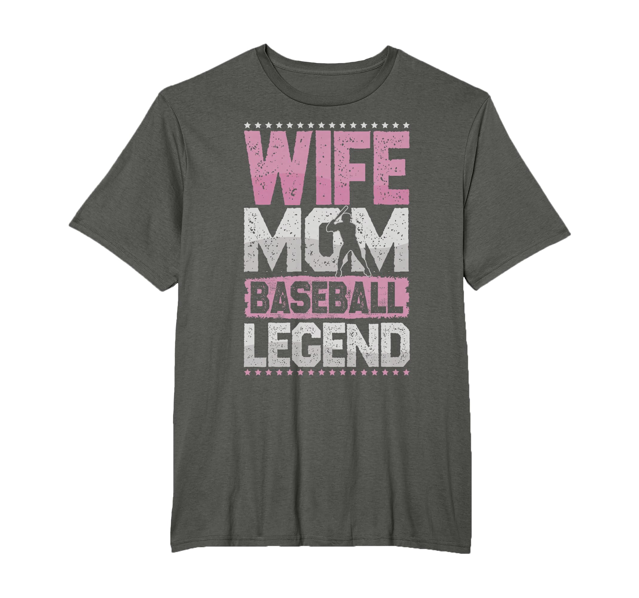 Cricket Wife Mom Baseball Legend T-Shirt - Streetwear Style for Adults - T-Shirt, Sweatshirt, Hoodie