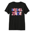 Baseball Mama Bow Lace Mothers Day T-Shirt - Novelty Apparel Men Women - T-Shirt, Sweatshirt, Hoodie