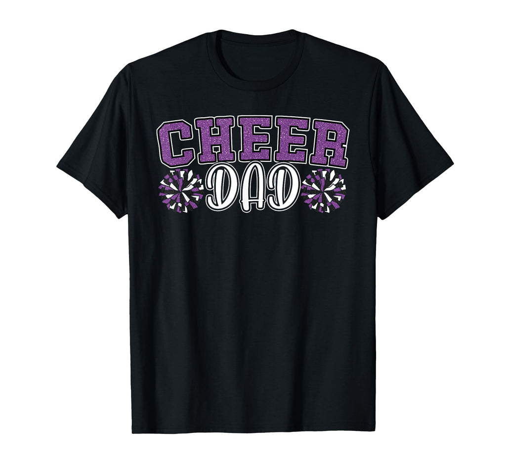 Proud Cheer Dad My Favorite T-Shirt - Custom Art Print for Adults - T-Shirt, Sweatshirt, Hoodie