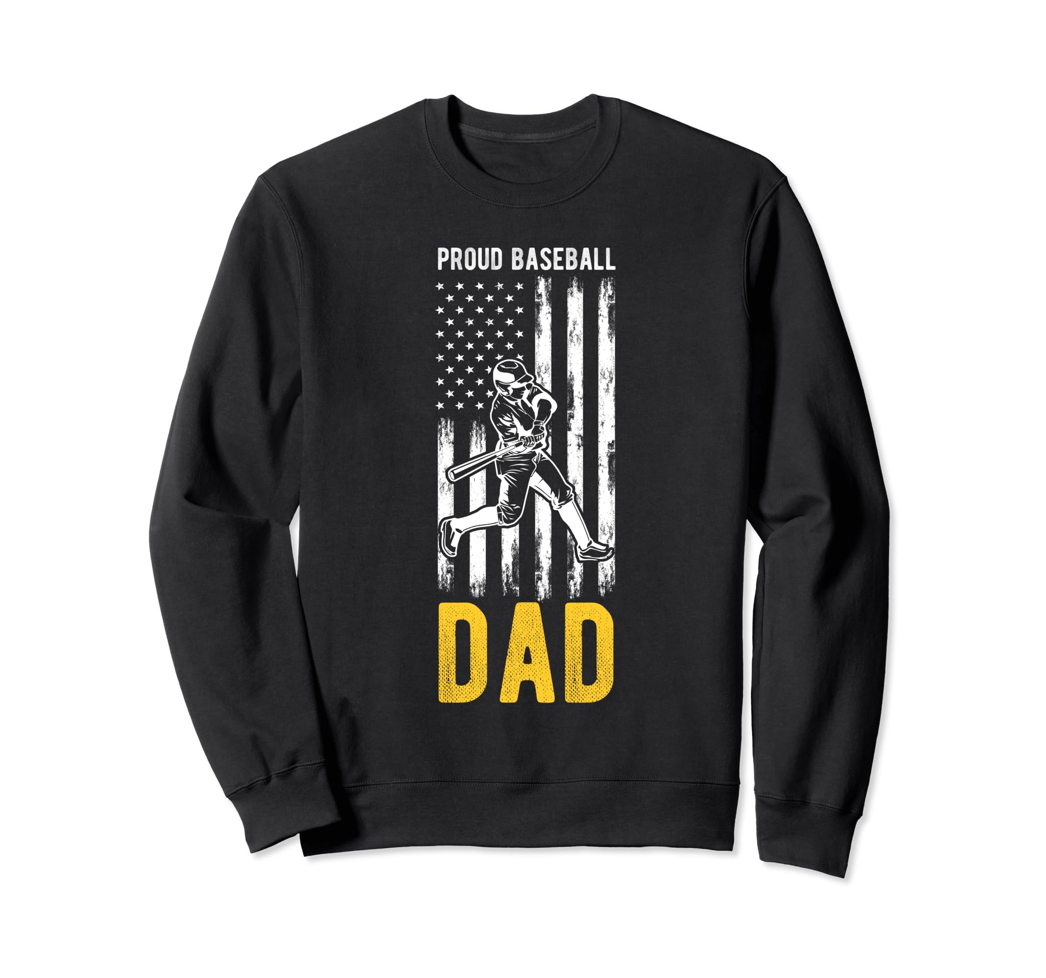 Proud Baseball Dad Family Team Coach Sweatshirt - Graphic Print Unisex - T-Shirt, Sweatshirt, Hoodie