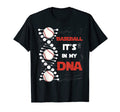 Funny Dna Gifts Baseball Players Coach T-Shirt - Graphic Print for Adults - T-Shirt, Sweatshirt, Hoodie