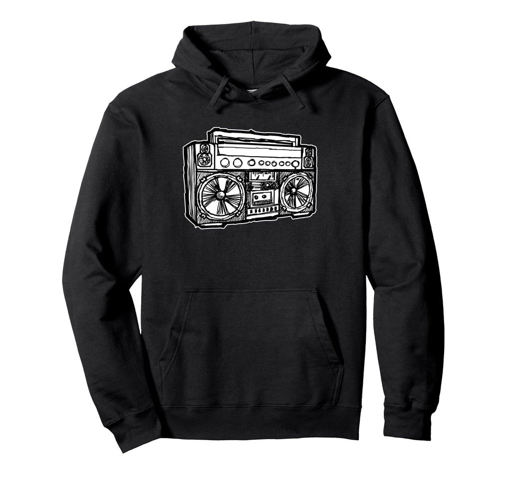 Ghetto Blaster 80S 90S Old School Hip Hip Hoodie - Graphic Print Men Women - T-Shirt, Sweatshirt, Hoodie