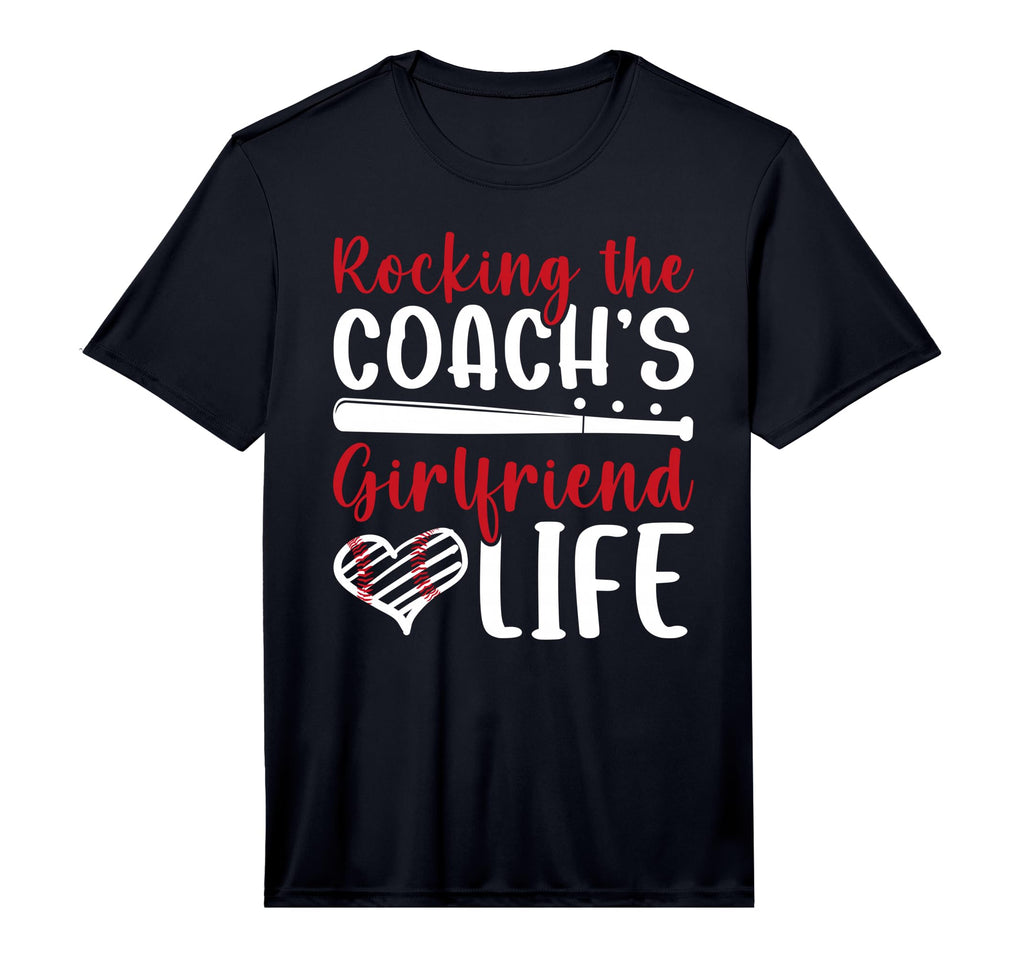 Mens Baseball Coachs Girlfriend Life T-Shirt - Novelty Apparel Men Women - T-Shirt, Sweatshirt, Hoodie