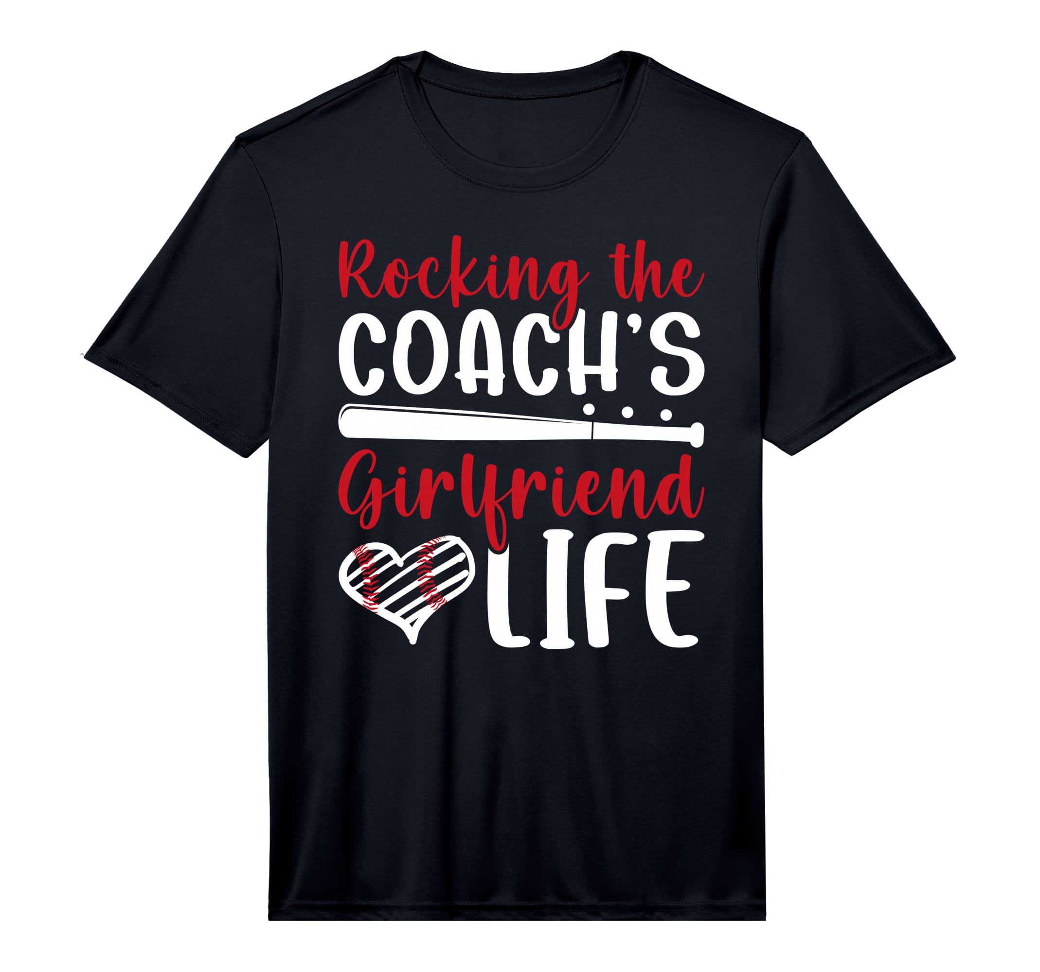 Mens Baseball Coachs Girlfriend Life T-Shirt - Novelty Apparel Men Women - T-Shirt, Sweatshirt, Hoodie