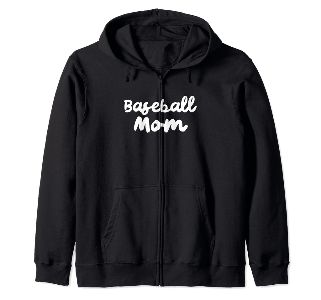 Baseball Mom Typography Gifts T-Shirt - Casual Everyday Wear for Adults - T-Shirt, Sweatshirt, Hoodie