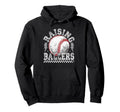 Raising Ballers Funny Mom Baseball Hoodie - Fun Novelty Design for Adults - T-Shirt, Sweatshirt, Hoodie