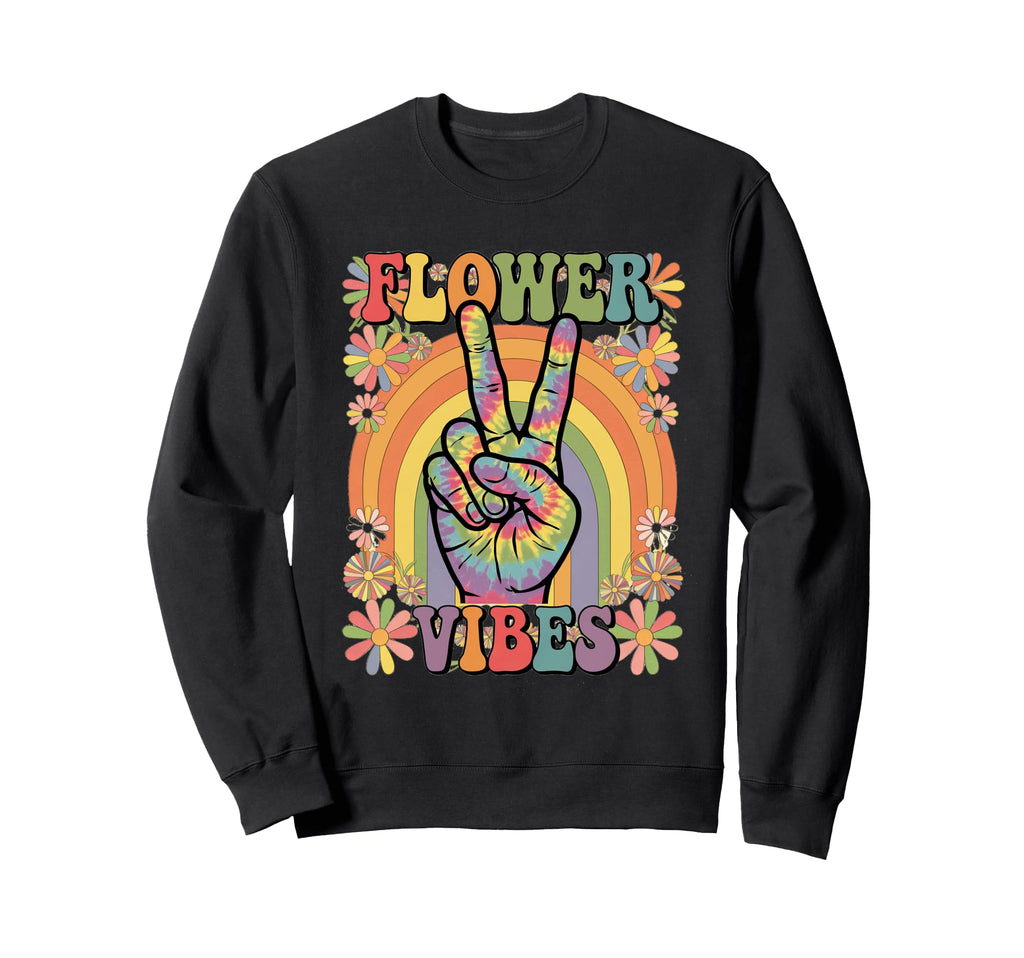 Groovy Flower Vibes Grooooovy Party Sweatshirt - Unique Graphic for Adults - T-Shirt, Sweatshirt, Hoodie