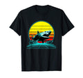 Sunset Megalodon T-Shirt - Streetwear Style for Adults - T-Shirt, Sweatshirt, Hoodie