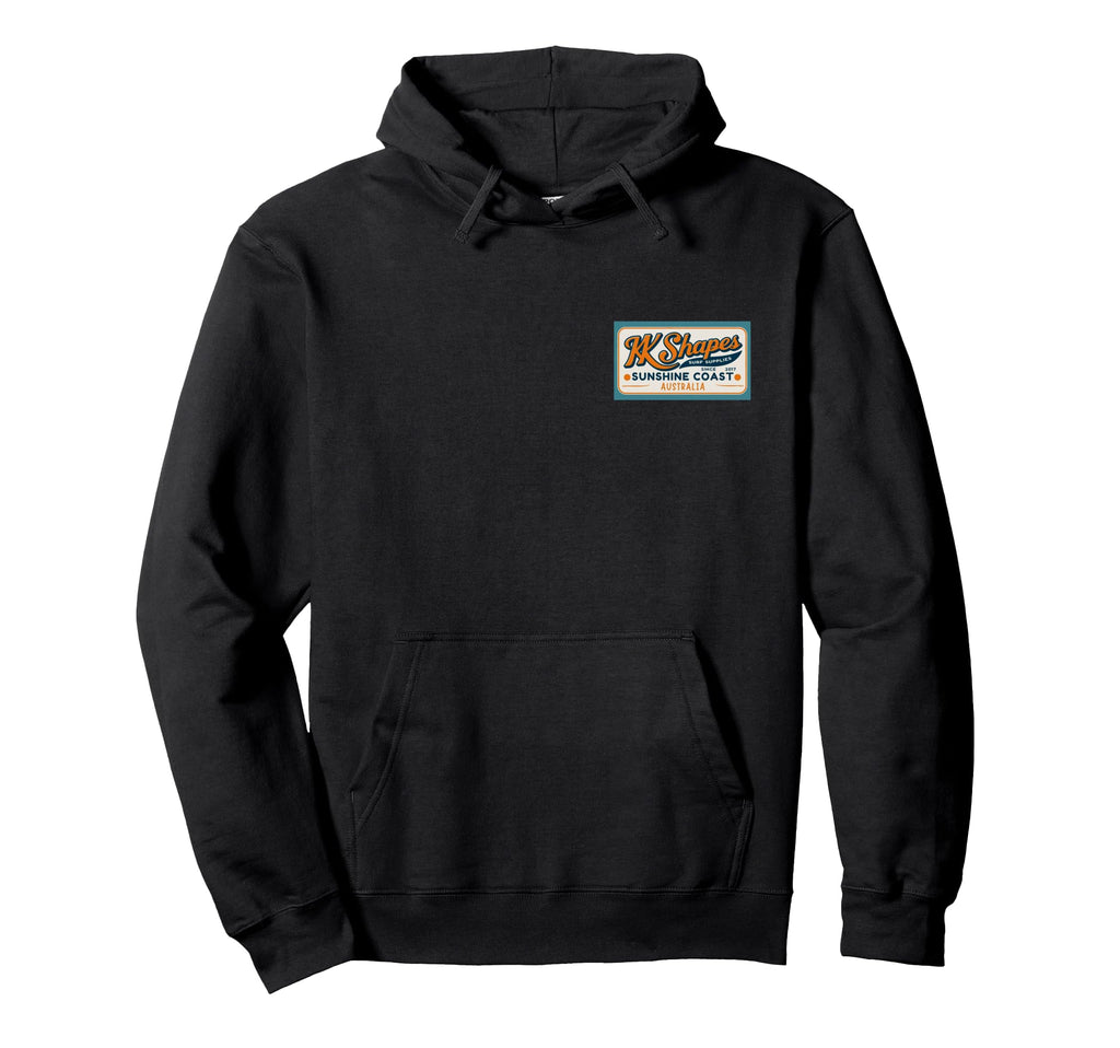 Surf Sunshine Coast Front Back Surfing Hoodie - Minimalist Print Men Women - T-Shirt, Sweatshirt, Hoodie