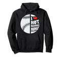 Funny I Love Hot Baseball Mom Hoodie - Casual Everyday Wear for Adults - T-Shirt, Sweatshirt, Hoodie