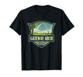 Gateway Arch National Park Illustration T-Shirt - Graphic Print Unisex - T-Shirt, Sweatshirt, Hoodie