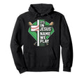 Its Jesus Name We Play Baseball Hoodie - Custom Art Print for Adults - T-Shirt, Sweatshirt, Hoodie
