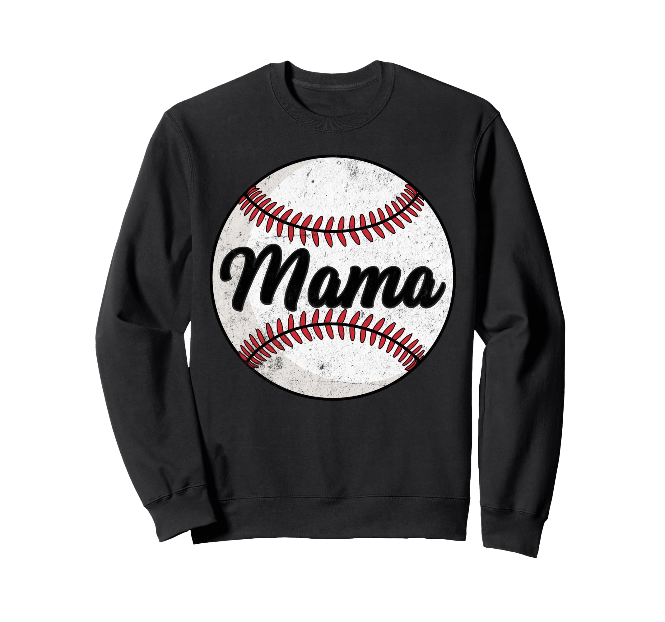 Baseball Mama Baseball Lover Sweatshirt - Minimalist Print Men Women - T-Shirt, Sweatshirt, Hoodie
