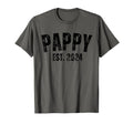 Pappy Grandpa Est 2024 Distressed T-Shirt - Novelty Apparel Men Women - T-Shirt, Sweatshirt, Hoodie