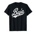 Baja California Varsity Script Sports Jersey T-Shirt - Graphic Print Unisex - T-Shirt, Sweatshirt, Hoodie