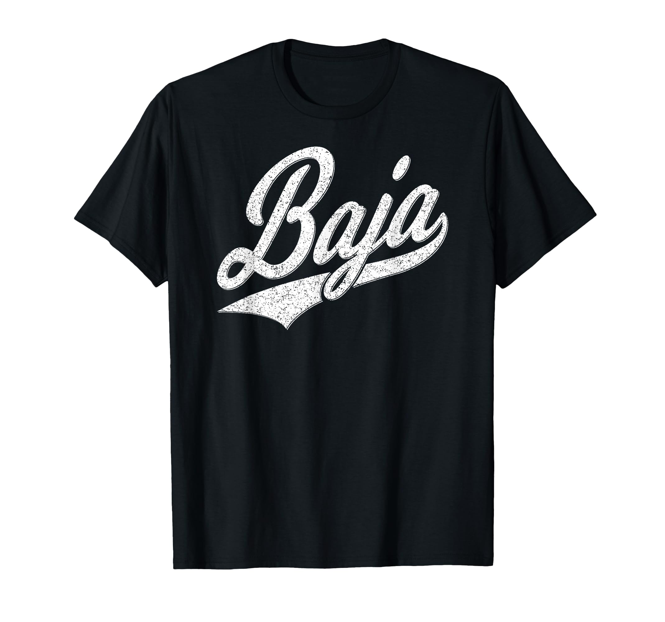 Baja California Varsity Script Sports Jersey T-Shirt - Graphic Print Unisex - T-Shirt, Sweatshirt, Hoodie