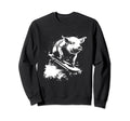 Funny Pig Riding Skateboard 90S Sweatshirt - Novelty Apparel Men Women - T-Shirt, Sweatshirt, Hoodie