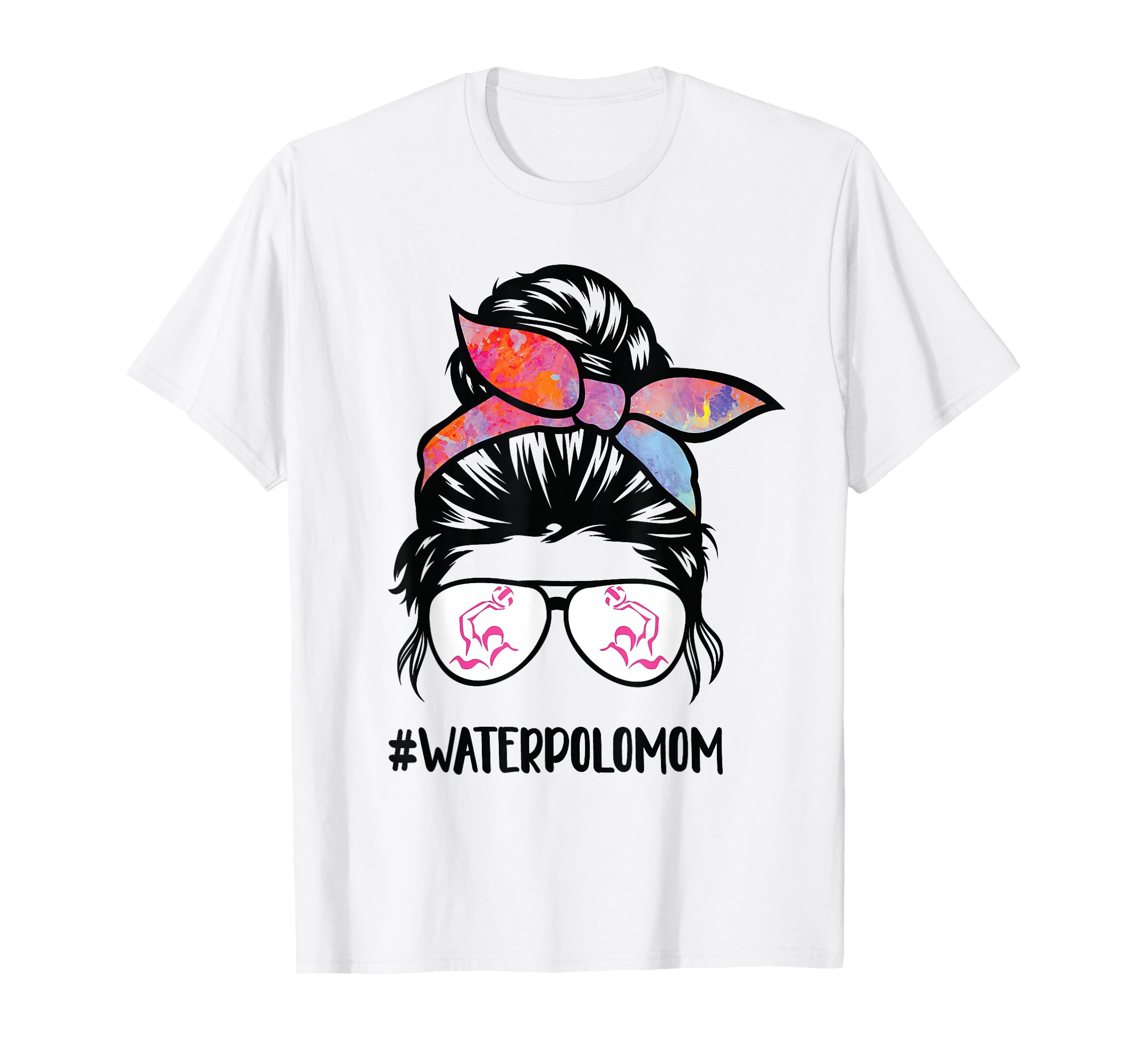 Water Polo Mom Game Day Funny Athlete T-Shirt - Fun Novelty Design Unisex - T-Shirt, Sweatshirt, Hoodie