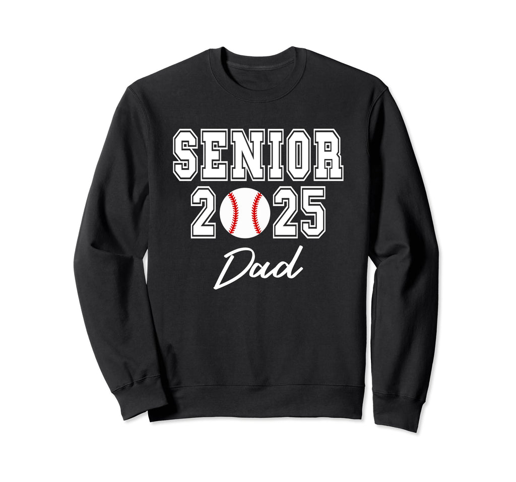 Class 2025 Baseball Player Sweatshirt - Fun Novelty Design for Adults - T-Shirt, Sweatshirt, Hoodie