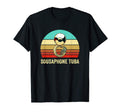 Sunset Sousaphone Tuba T-Shirt - Custom Art Print Unisex - T-Shirt, Sweatshirt, Hoodie