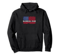 Baseball Dad Usa American Flag Hoodie - Aesthetic Graphic Men Women - T-Shirt, Sweatshirt, Hoodie