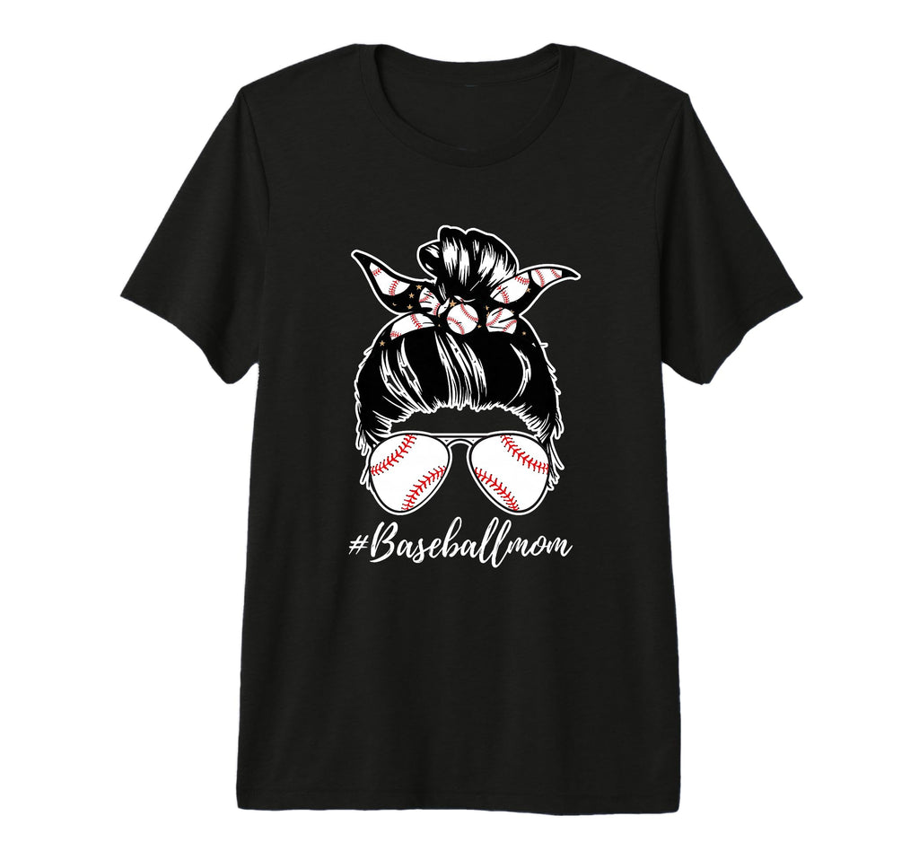 Baseball Mom Life Funny Mother T-Shirt - Aesthetic Graphic for Adults - T-Shirt, Sweatshirt, Hoodie