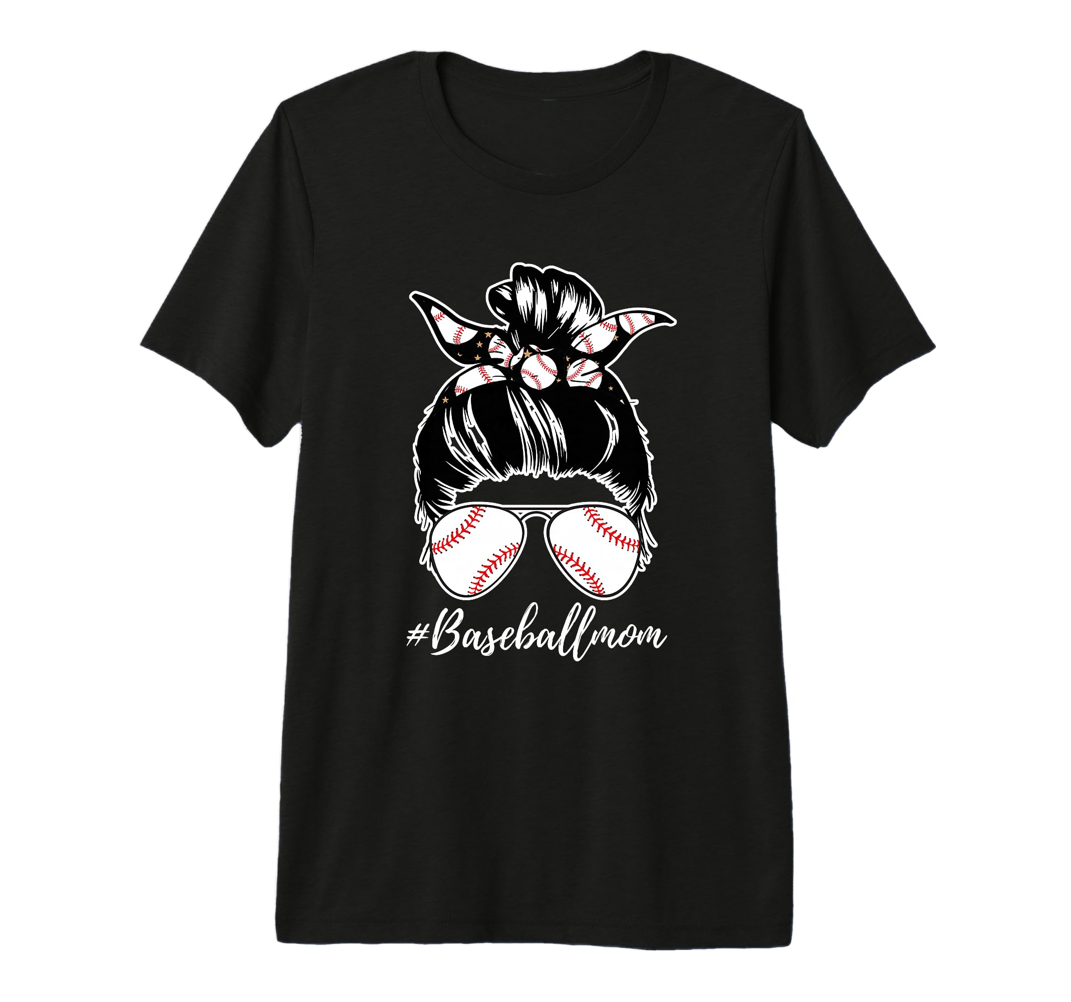 Baseball Mom Life Funny Mother T-Shirt - Aesthetic Graphic for Adults - T-Shirt, Sweatshirt, Hoodie