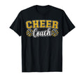 Loud Proud Cheer Coach Yellow Pom Poms T-Shirt - Novelty Apparel Unisex - T-Shirt, Sweatshirt, Hoodie