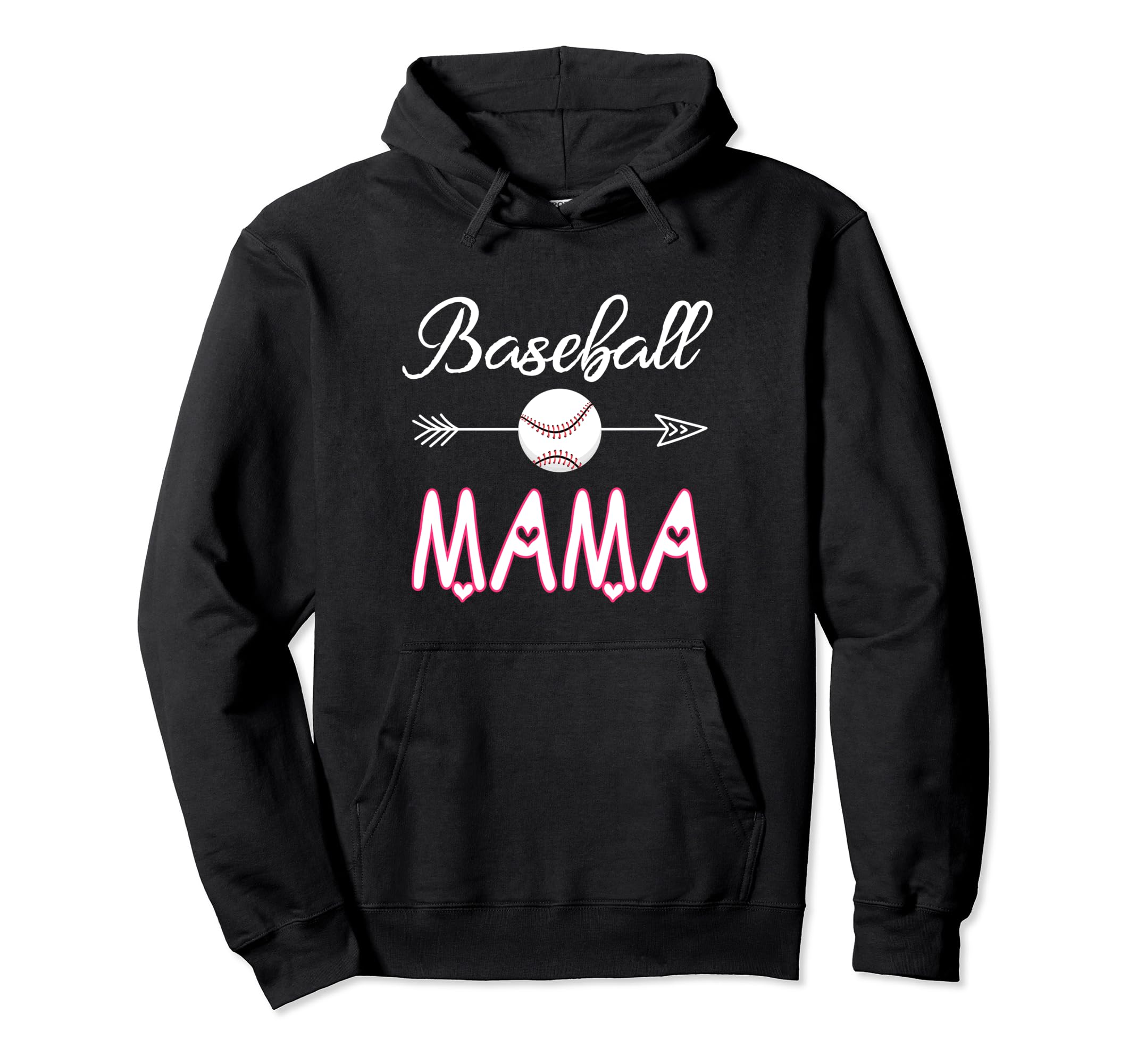 Baseball Mama Birthday Sport Baseball Hoodie - Unique Graphic for Adults - T-Shirt, Sweatshirt, Hoodie