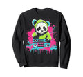 Kawaii Panda Dj Japanese Edm Y2K Sweatshirt - Streetwear Style for Adults - T-Shirt, Sweatshirt, Hoodie
