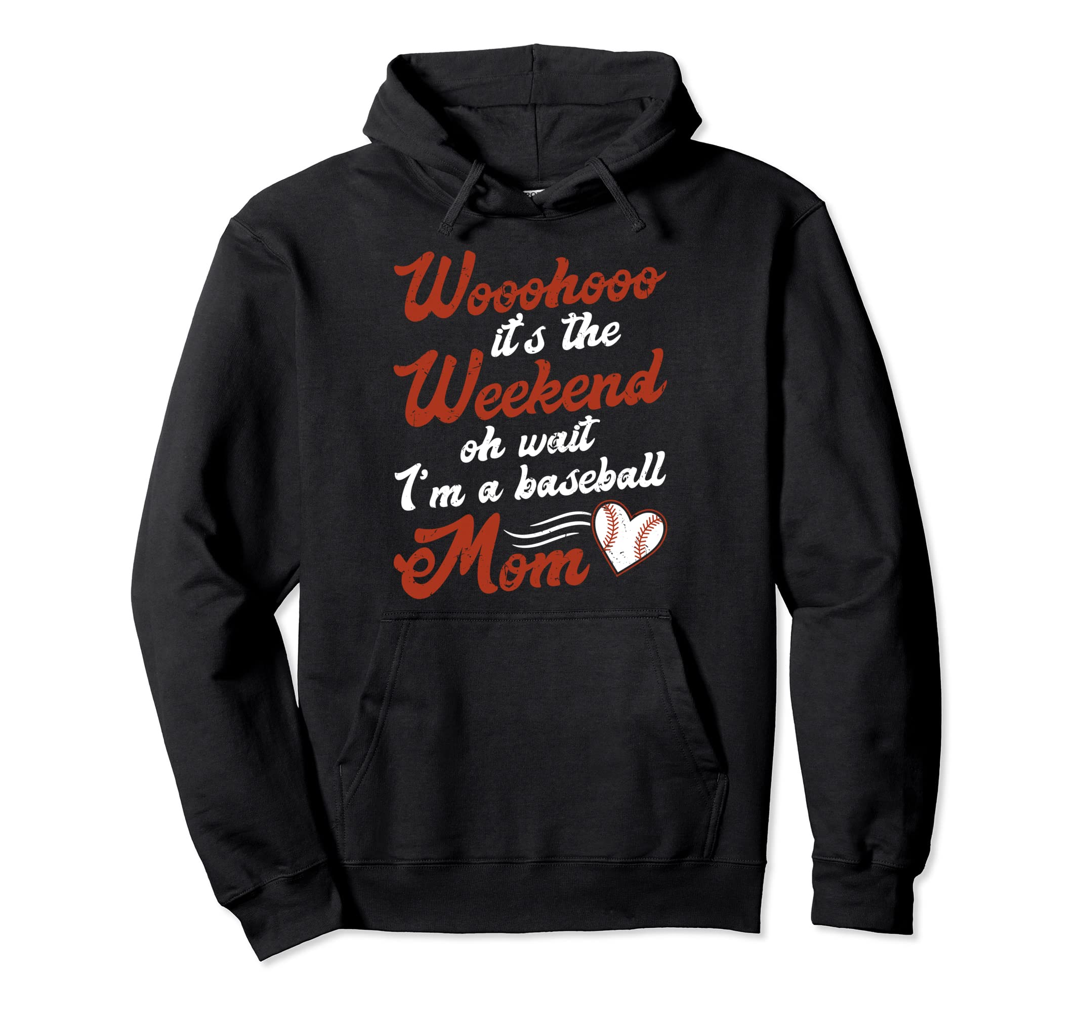 Baseball Mama Funny Oh Wait Im Baseball Hoodie - Trendy Graphic Men Women - T-Shirt, Sweatshirt, Hoodie