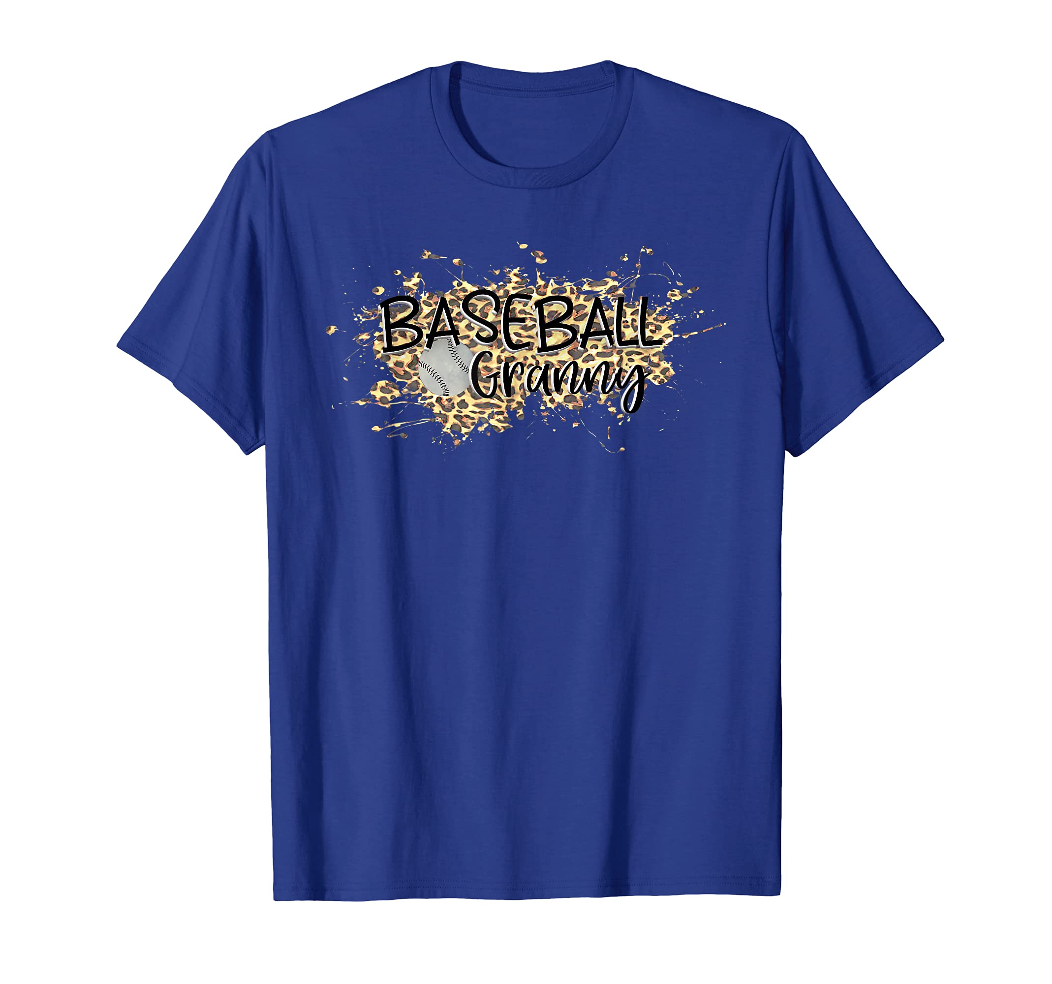 Baseball Leopard Cheetah Splatter T-Shirt - Minimalist Print for Adults - T-Shirt, Sweatshirt, Hoodie