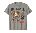 Baseball Moms Club Funny Sports Mom T-Shirt - Trendy Graphic Unisex - T-Shirt, Sweatshirt, Hoodie