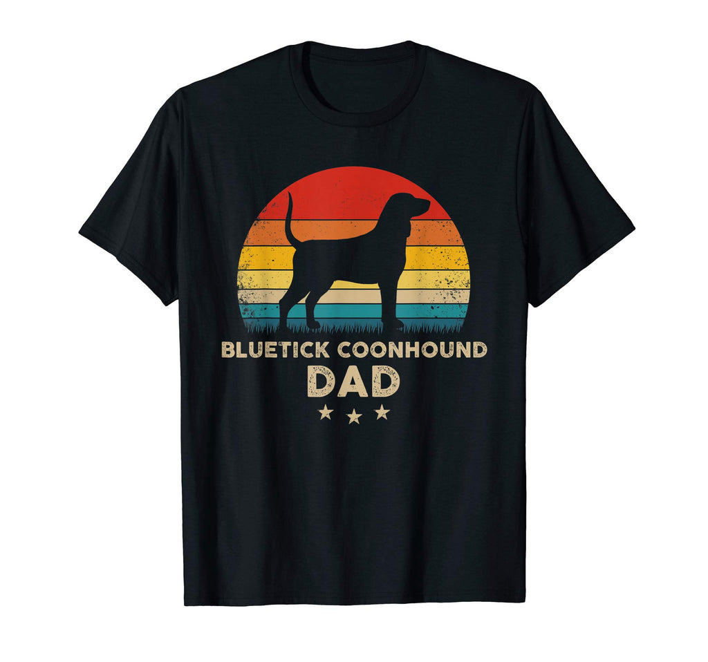 Mens Bluetick Coonhound Dad T-Shirt - Minimalist Print for Adults - T-Shirt, Sweatshirt, Hoodie