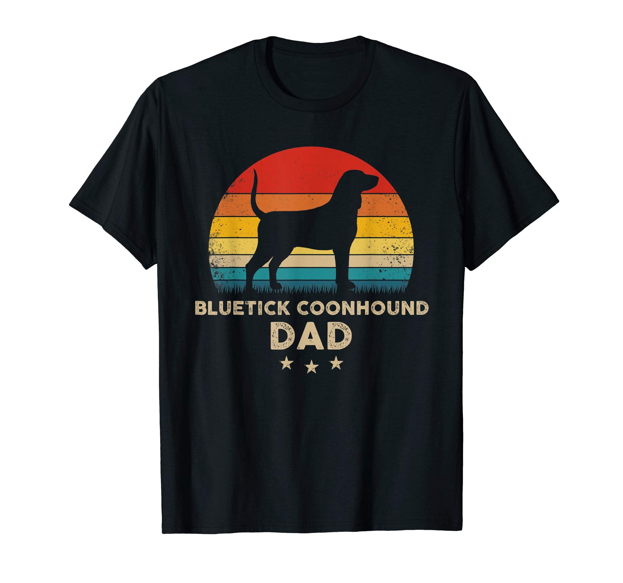 Mens Bluetick Coonhound Dad T-Shirt - Minimalist Print for Adults - T-Shirt, Sweatshirt, Hoodie