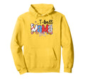 T Ball Mama Coquette Bow Ball Matching Hoodie - Custom Art Print Unisex - T-Shirt, Sweatshirt, Hoodie
