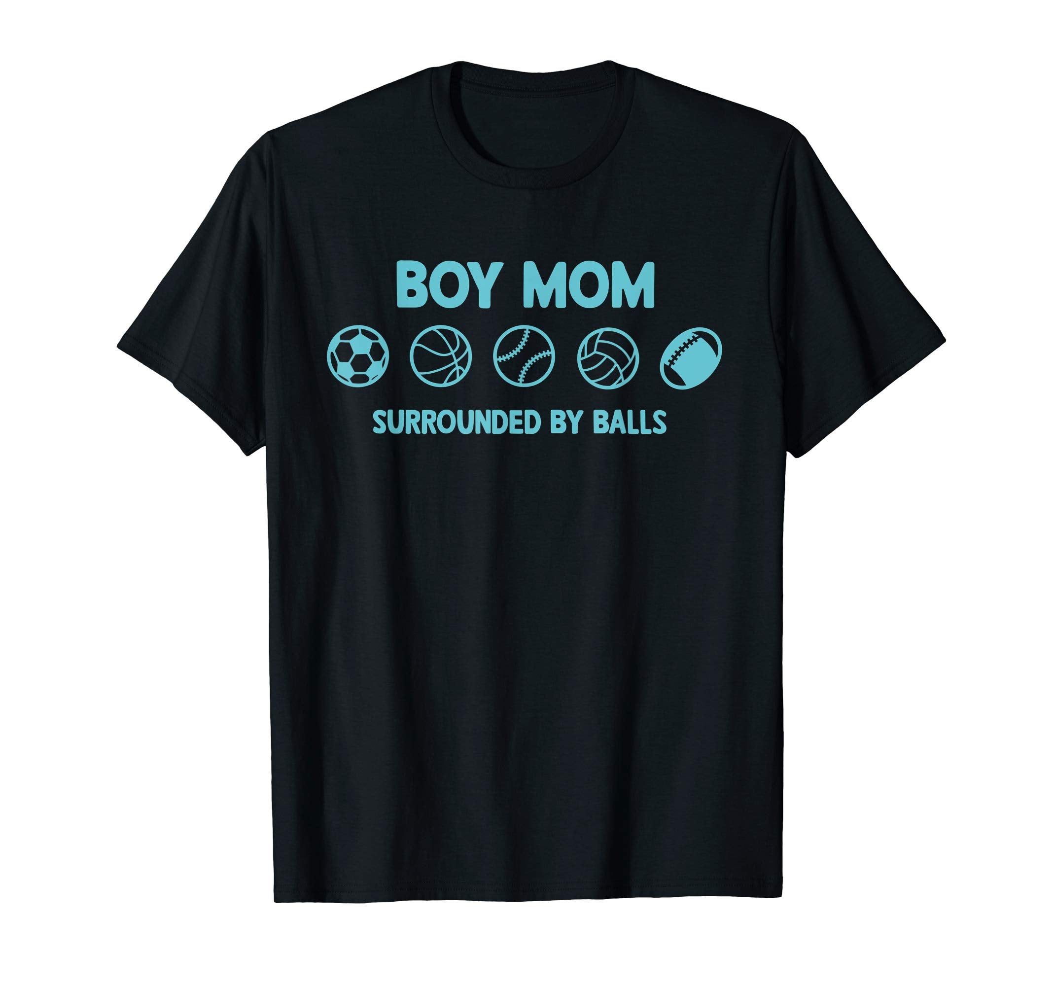 Mom Surrounded Balls T-Shirt - Unique Graphic Men Women - T-Shirt, Sweatshirt, Hoodie