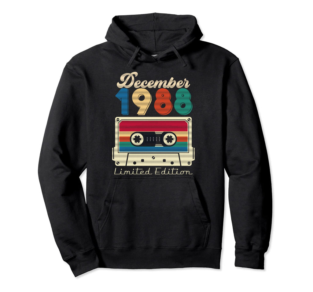 33Rd Birthday 2021 December 1988 Hoodie - Unique Graphic for Adults - T-Shirt, Sweatshirt, Hoodie