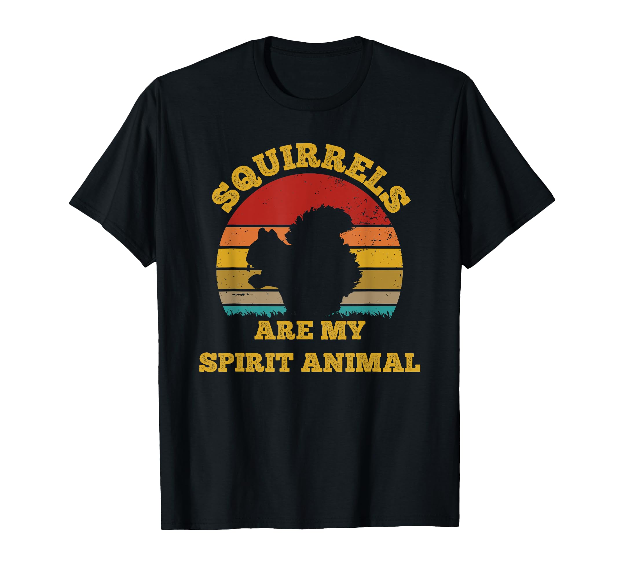 Squirrels Are My Spirit Animal T-Shirt - Casual Everyday Wear Men Women - T-Shirt, Sweatshirt, Hoodie