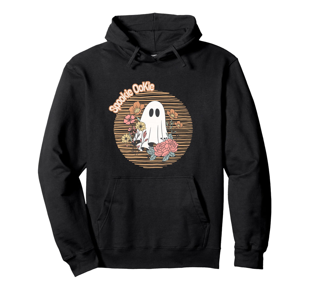 Halloween Cozy Spooky Ghost Fall Fun Hoodie - Minimalist Print Unisex - T-Shirt, Sweatshirt, Hoodie