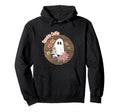Halloween Cozy Spooky Ghost Fall Fun Hoodie - Minimalist Print Unisex - T-Shirt, Sweatshirt, Hoodie
