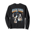 Boston Terrier 80S Dog Lover Funny Sweatshirt - Trendy Graphic Men Women - T-Shirt, Sweatshirt, Hoodie